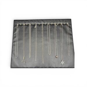 Lot of 9 Sterling Silver Necklaces 44.37g Wearable Resale Chains 14–20"